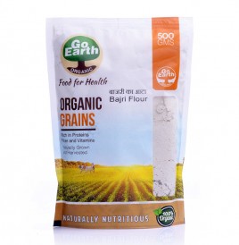 Go Earth Organic Bajri Flour   Pack  500 grams